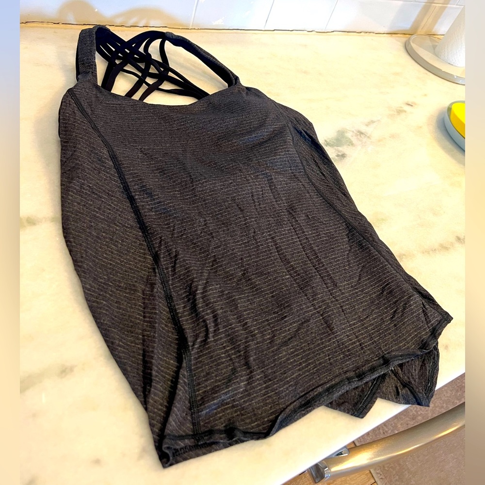 Lululemon Top with Built in Sports Bra